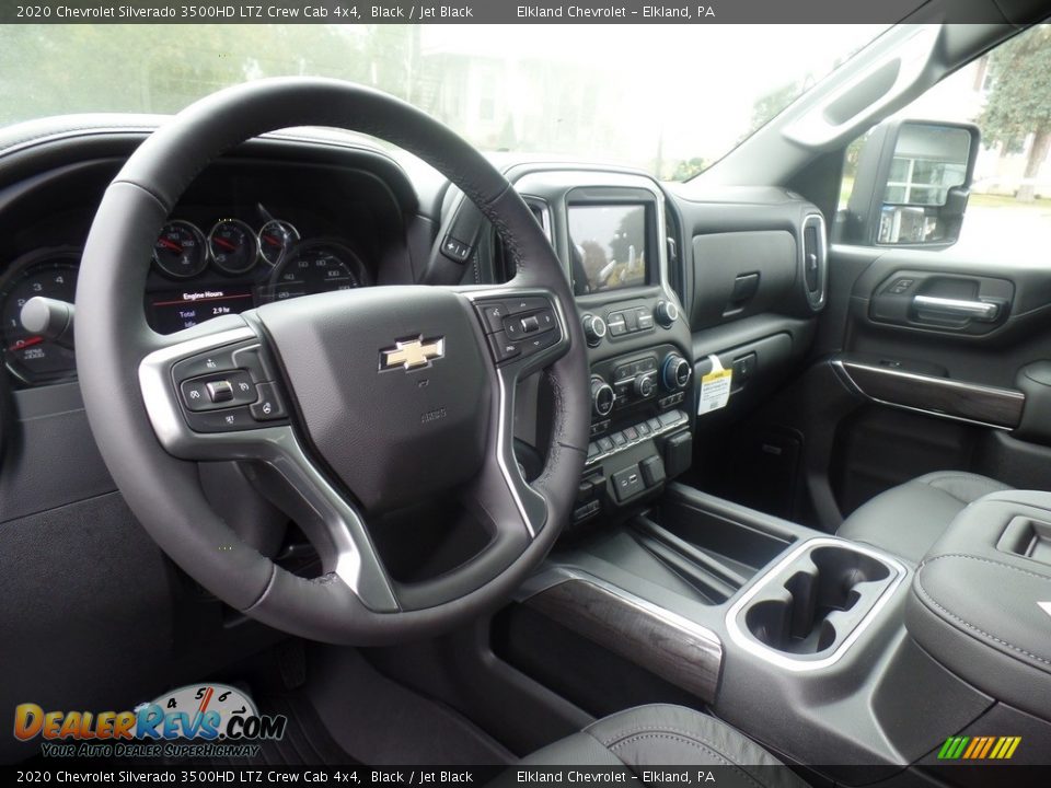 Front Seat of 2020 Chevrolet Silverado 3500HD LTZ Crew Cab 4x4 Photo #21