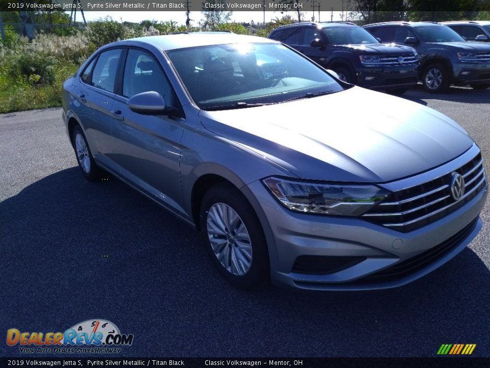 2019 Volkswagen Jetta S Pyrite Silver Metallic / Titan Black Photo #1