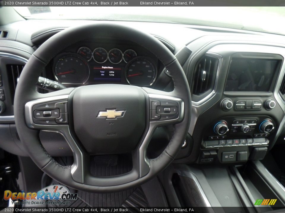 2020 Chevrolet Silverado 3500HD LTZ Crew Cab 4x4 Steering Wheel Photo #22