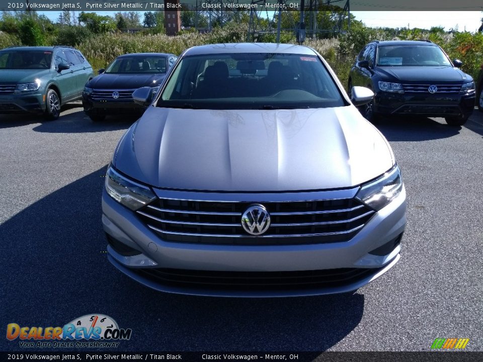 2019 Volkswagen Jetta S Pyrite Silver Metallic / Titan Black Photo #2