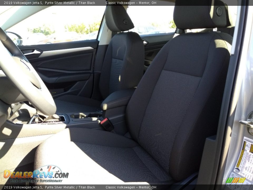2019 Volkswagen Jetta S Pyrite Silver Metallic / Titan Black Photo #3