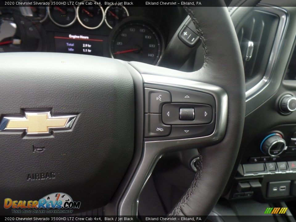 2020 Chevrolet Silverado 3500HD LTZ Crew Cab 4x4 Steering Wheel Photo #23