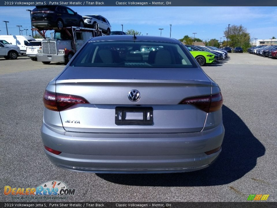 2019 Volkswagen Jetta S Pyrite Silver Metallic / Titan Black Photo #5