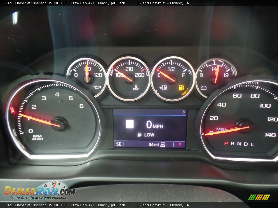 2020 Chevrolet Silverado 3500HD LTZ Crew Cab 4x4 Gauges Photo #26