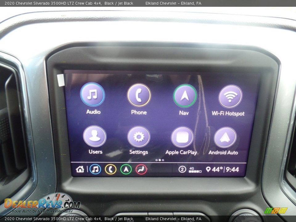 2020 Chevrolet Silverado 3500HD LTZ Crew Cab 4x4 Black / Jet Black Photo #28