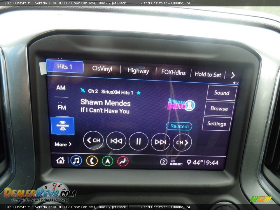 2020 Chevrolet Silverado 3500HD LTZ Crew Cab 4x4 Black / Jet Black Photo #29