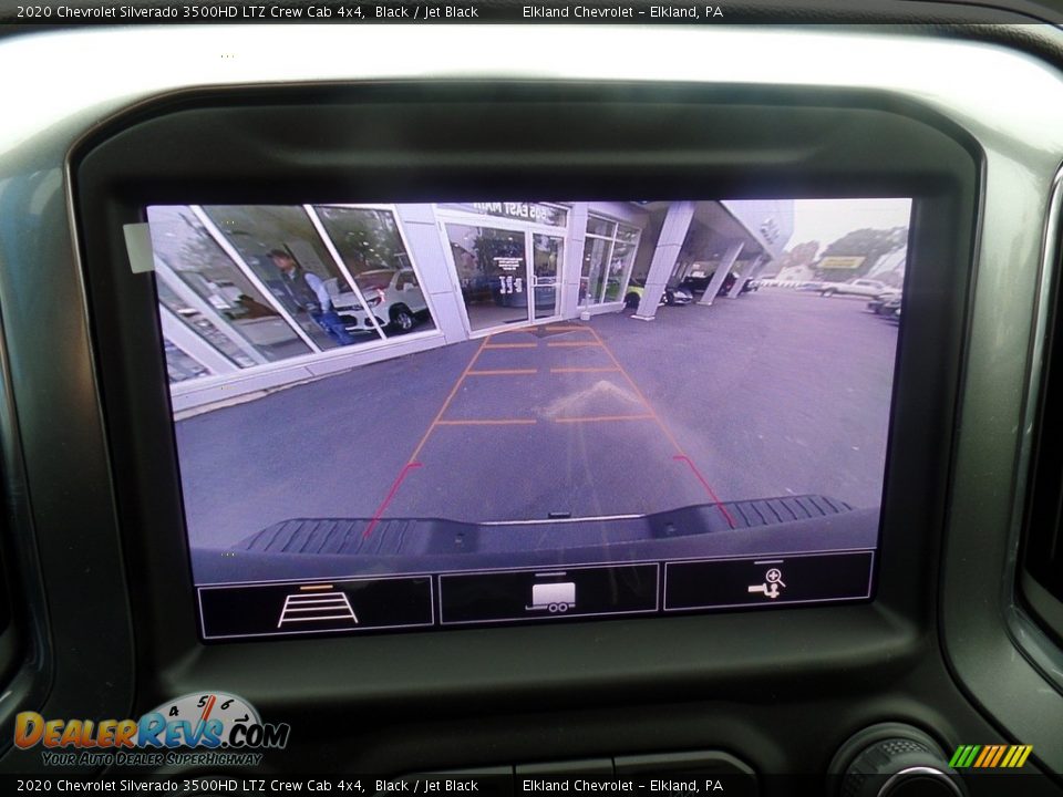 2020 Chevrolet Silverado 3500HD LTZ Crew Cab 4x4 Black / Jet Black Photo #32