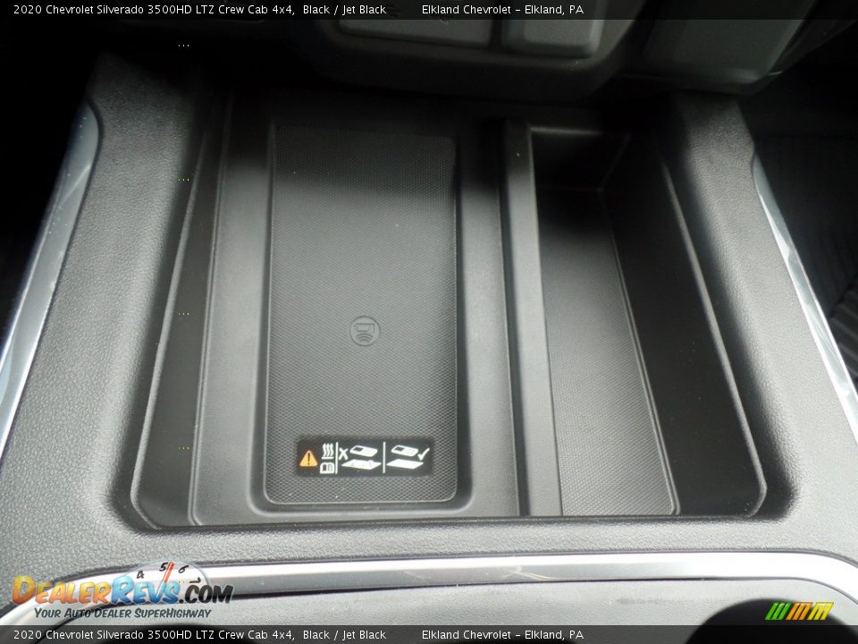 2020 Chevrolet Silverado 3500HD LTZ Crew Cab 4x4 Black / Jet Black Photo #36