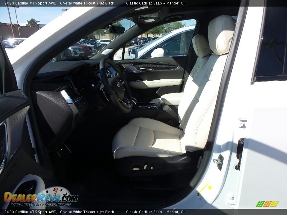 2020 Cadillac XT6 Sport AWD Crystal White Tricoat / Jet Black Photo #3