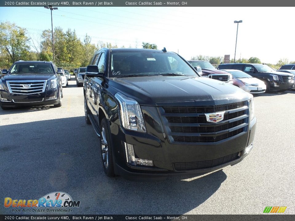 2020 Cadillac Escalade Luxury 4WD Black Raven / Jet Black Photo #1