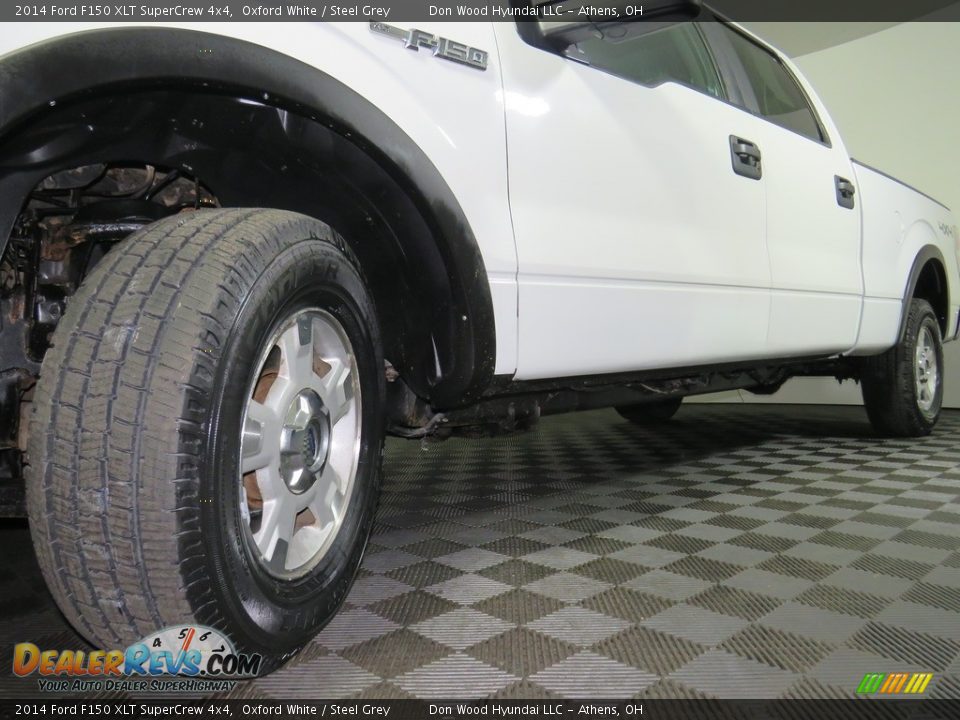 2014 Ford F150 XLT SuperCrew 4x4 Oxford White / Steel Grey Photo #8