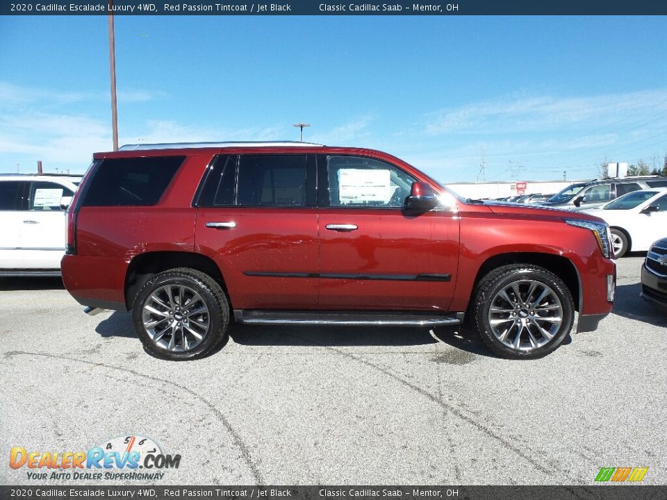 Red Passion Tintcoat 2020 Cadillac Escalade Luxury 4WD Photo #2