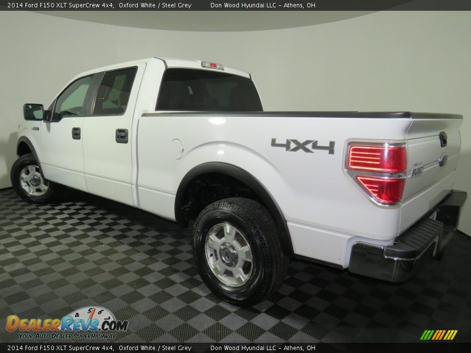 2014 Ford F150 XLT SuperCrew 4x4 Oxford White / Steel Grey Photo #9