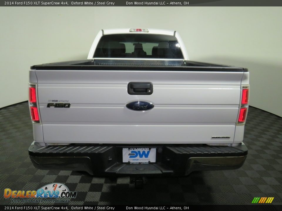 2014 Ford F150 XLT SuperCrew 4x4 Oxford White / Steel Grey Photo #11