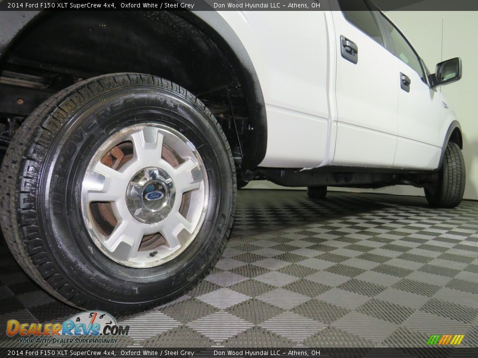 2014 Ford F150 XLT SuperCrew 4x4 Oxford White / Steel Grey Photo #14