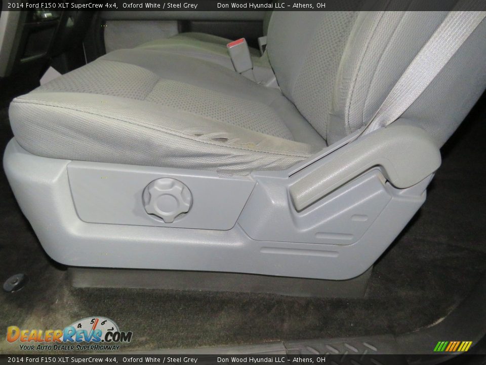 2014 Ford F150 XLT SuperCrew 4x4 Oxford White / Steel Grey Photo #16