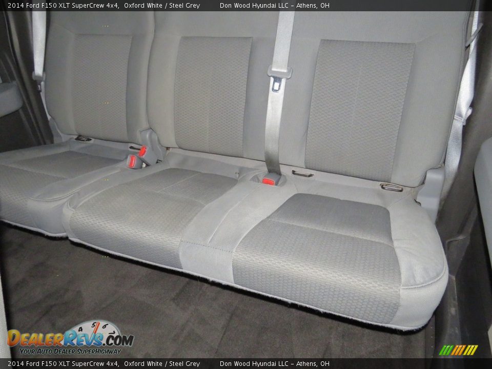 2014 Ford F150 XLT SuperCrew 4x4 Oxford White / Steel Grey Photo #18