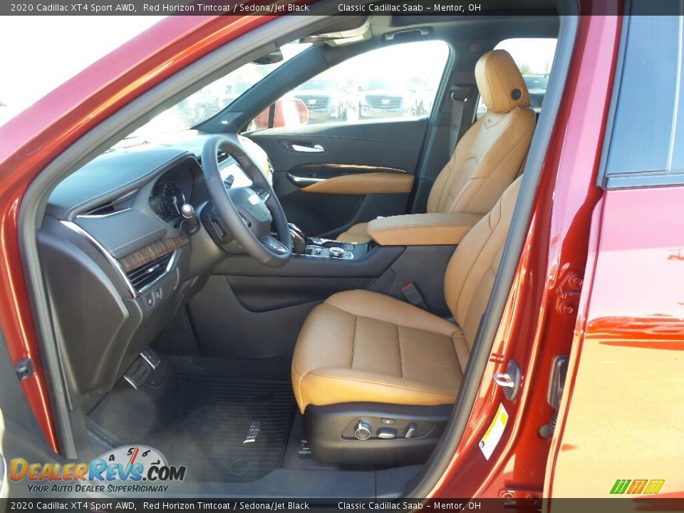 Sedona/Jet Black Interior - 2020 Cadillac XT4 Sport AWD Photo #3