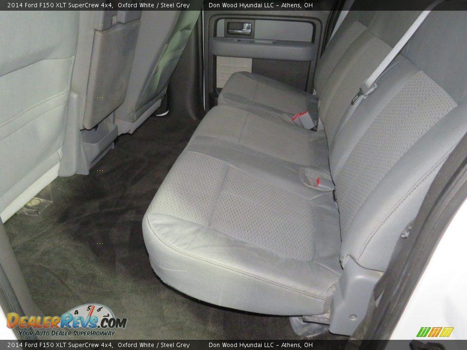 2014 Ford F150 XLT SuperCrew 4x4 Oxford White / Steel Grey Photo #20