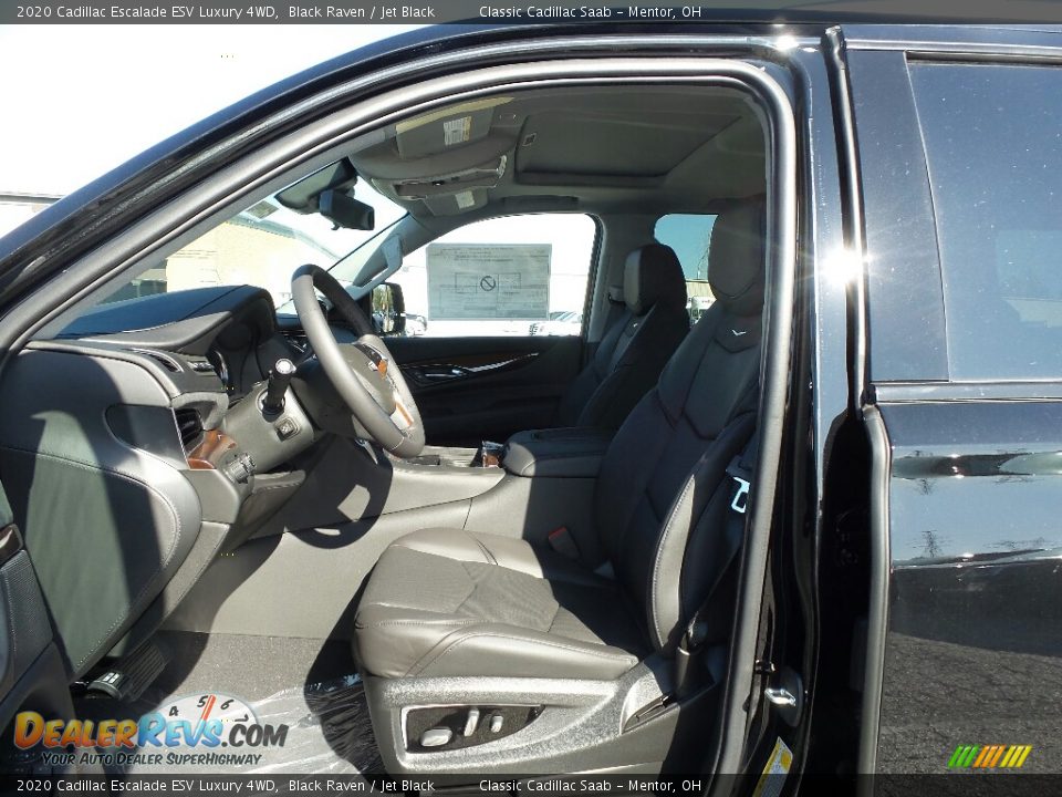 2020 Cadillac Escalade ESV Luxury 4WD Black Raven / Jet Black Photo #3