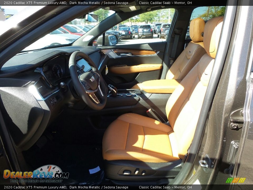 2020 Cadillac XT5 Premium Luxury AWD Dark Mocha Metallic / Sedona Sauvage Photo #3