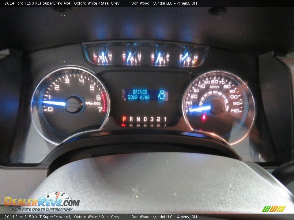 2014 Ford F150 XLT SuperCrew 4x4 Oxford White / Steel Grey Photo #27