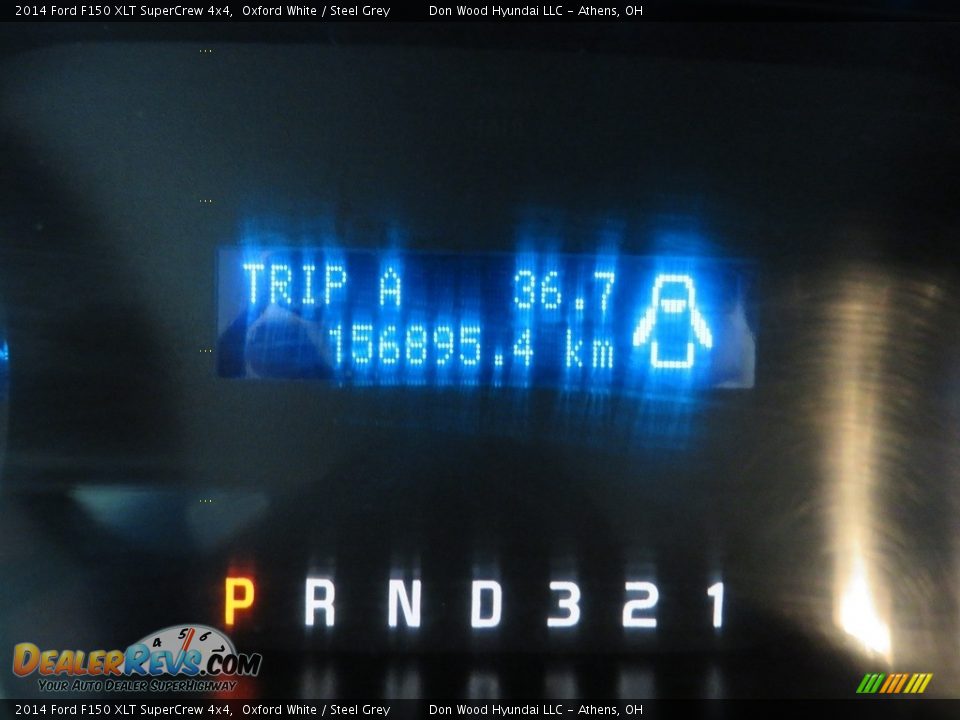 2014 Ford F150 XLT SuperCrew 4x4 Oxford White / Steel Grey Photo #28