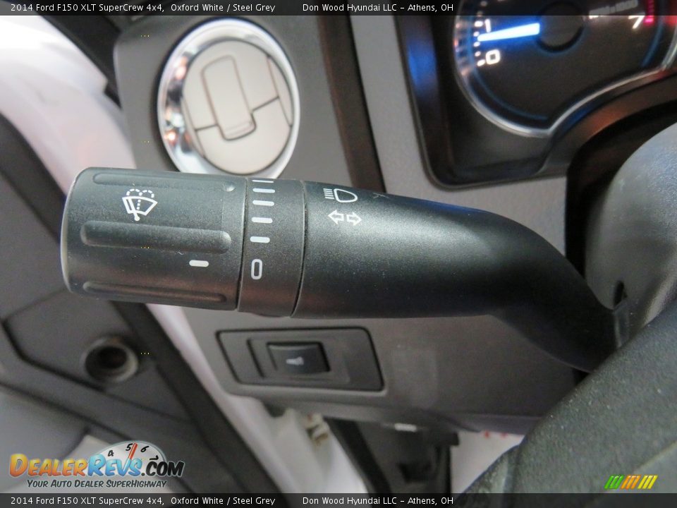2014 Ford F150 XLT SuperCrew 4x4 Oxford White / Steel Grey Photo #29