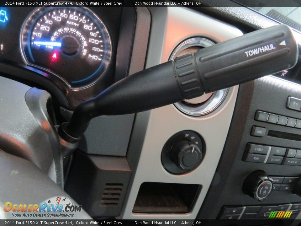 2014 Ford F150 XLT SuperCrew 4x4 Oxford White / Steel Grey Photo #30