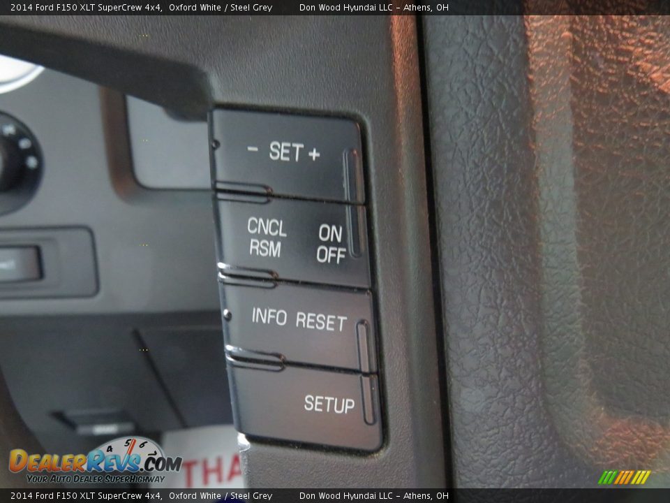 2014 Ford F150 XLT SuperCrew 4x4 Oxford White / Steel Grey Photo #31