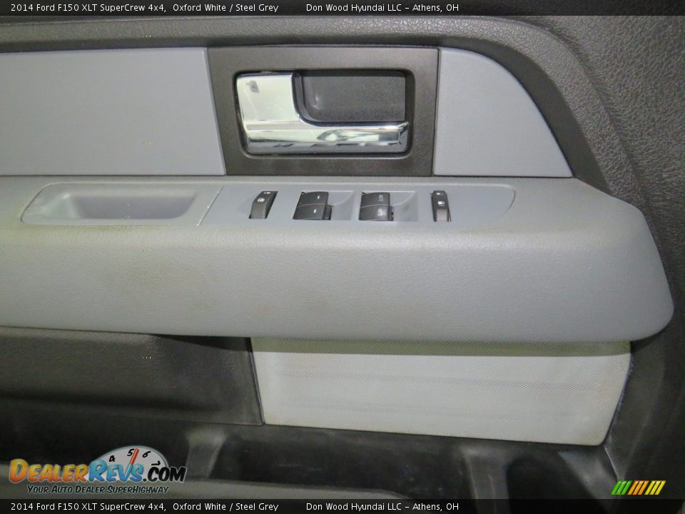 2014 Ford F150 XLT SuperCrew 4x4 Oxford White / Steel Grey Photo #34