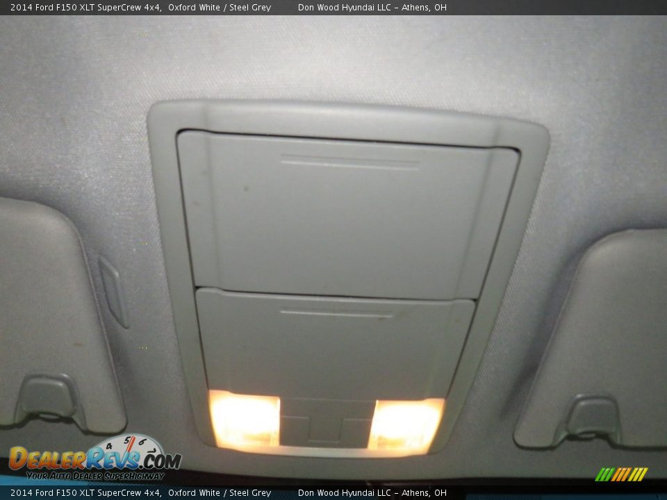 2014 Ford F150 XLT SuperCrew 4x4 Oxford White / Steel Grey Photo #36