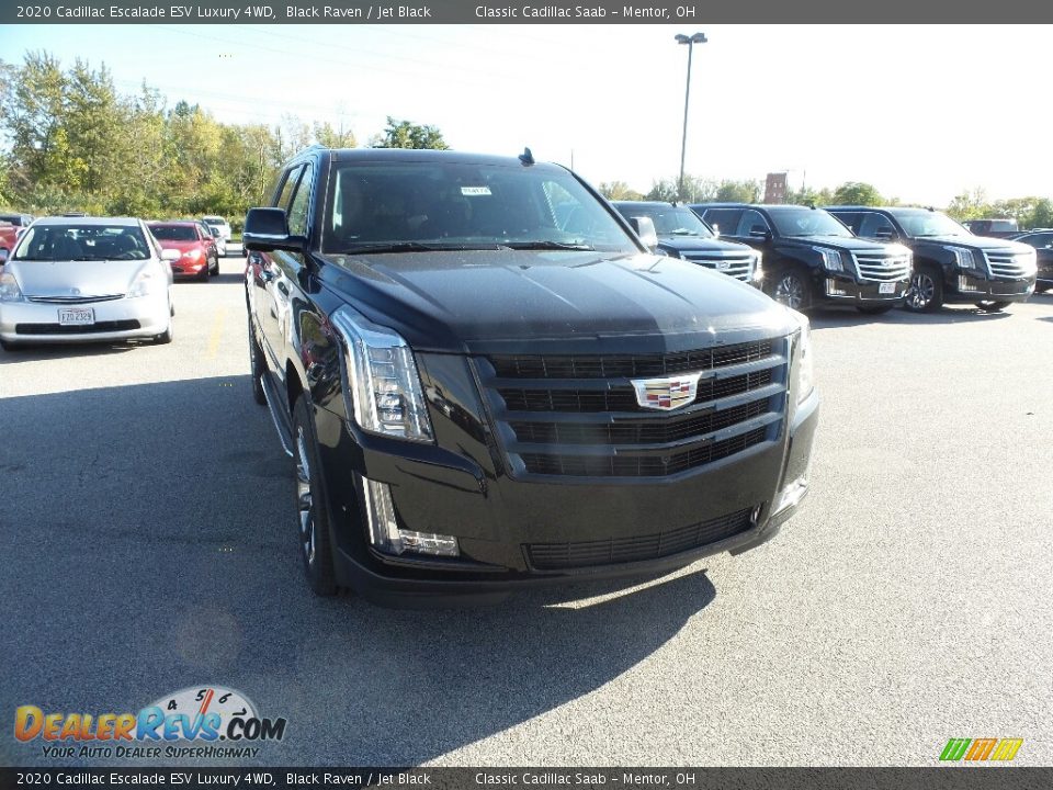 2020 Cadillac Escalade ESV Luxury 4WD Black Raven / Jet Black Photo #1