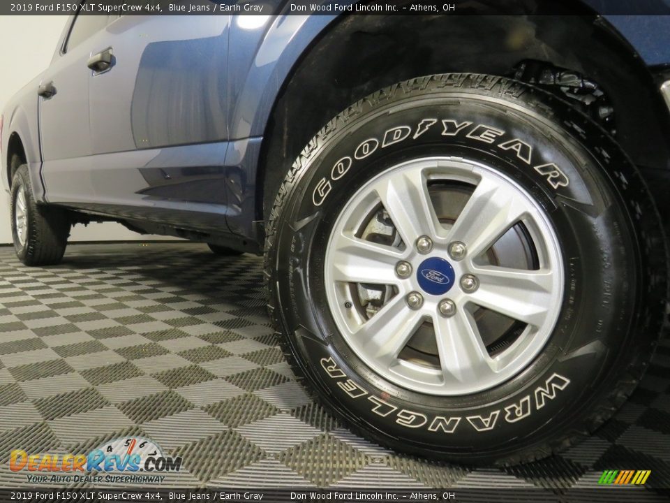 2019 Ford F150 XLT SuperCrew 4x4 Blue Jeans / Earth Gray Photo #3
