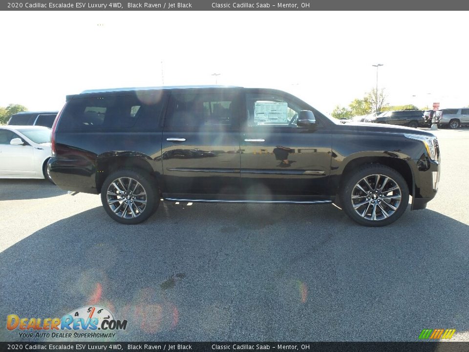 2020 Cadillac Escalade ESV Luxury 4WD Black Raven / Jet Black Photo #2