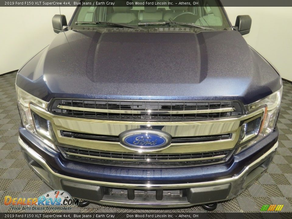 2019 Ford F150 XLT SuperCrew 4x4 Blue Jeans / Earth Gray Photo #4