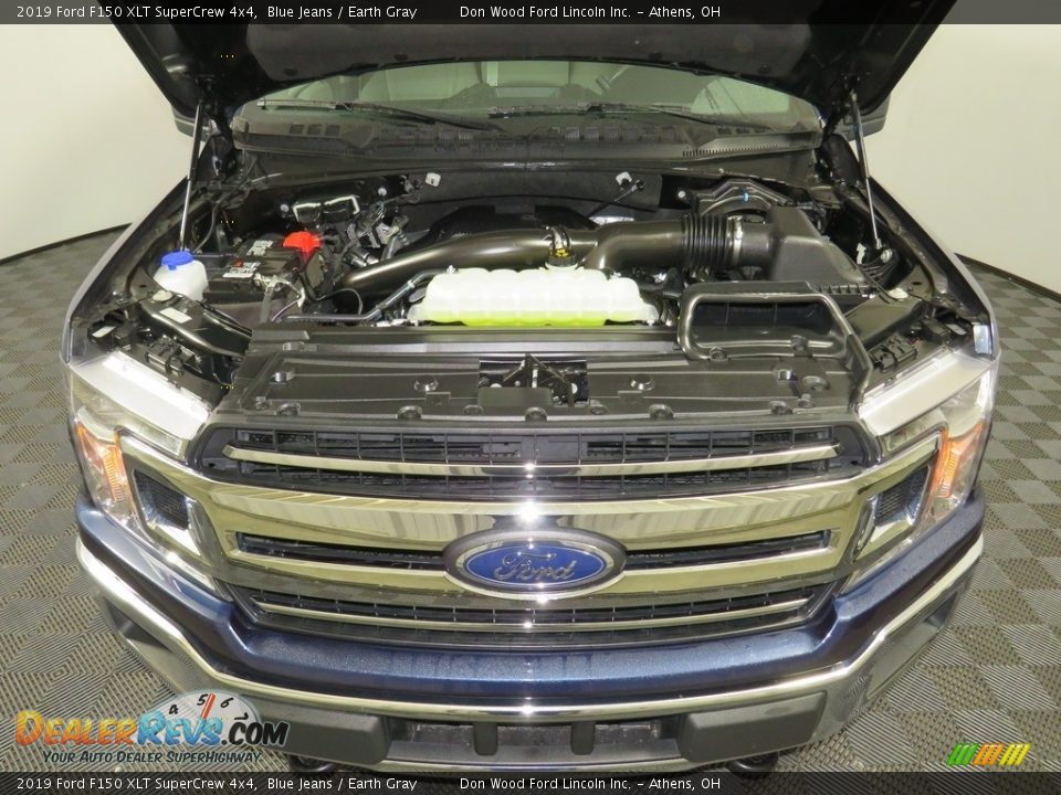 2019 Ford F150 XLT SuperCrew 4x4 Blue Jeans / Earth Gray Photo #5