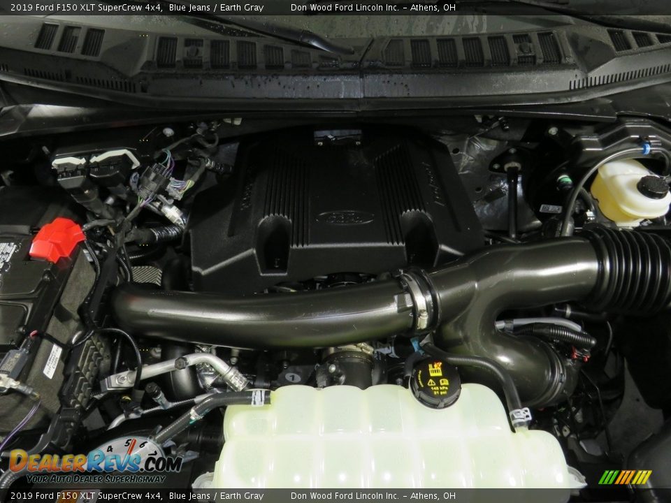 2019 Ford F150 XLT SuperCrew 4x4 Blue Jeans / Earth Gray Photo #6