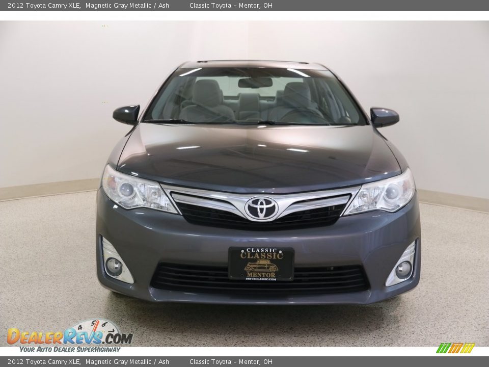 2012 Toyota Camry XLE Magnetic Gray Metallic / Ash Photo #2