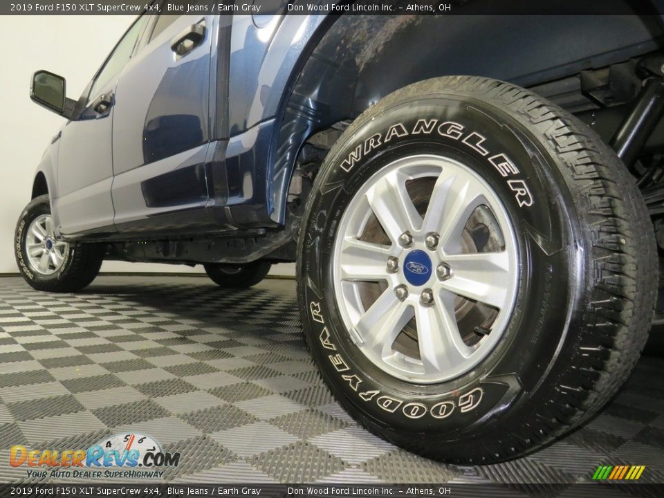 2019 Ford F150 XLT SuperCrew 4x4 Blue Jeans / Earth Gray Photo #10