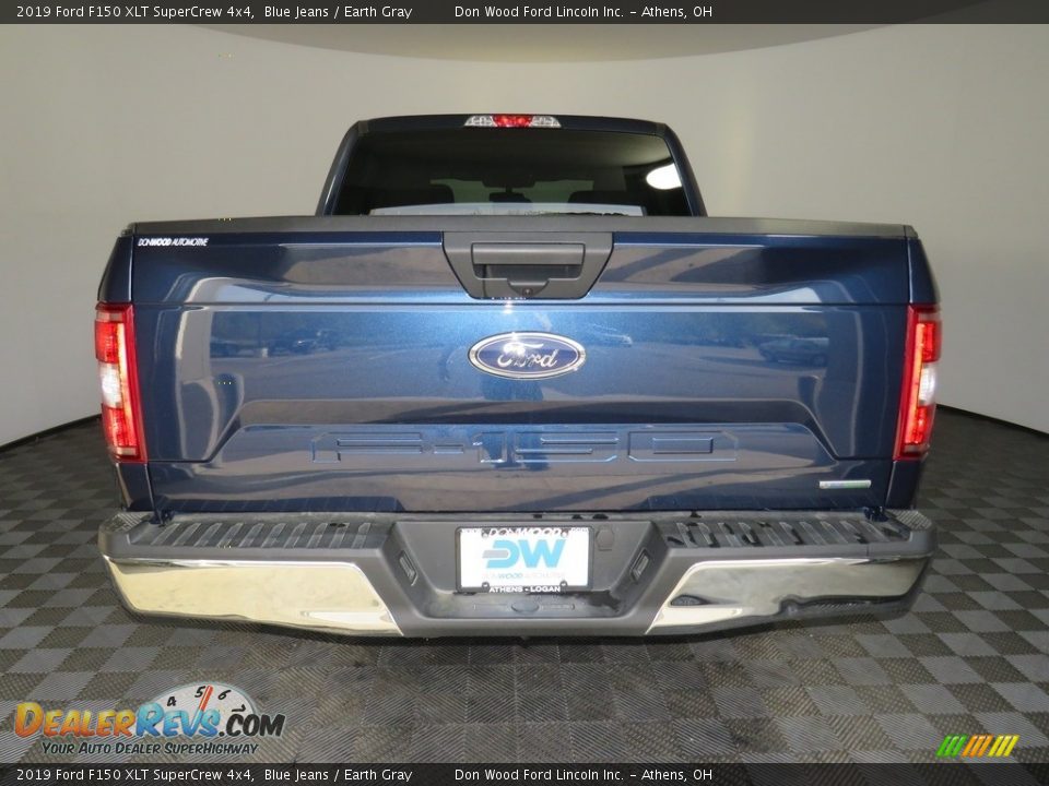 2019 Ford F150 XLT SuperCrew 4x4 Blue Jeans / Earth Gray Photo #11