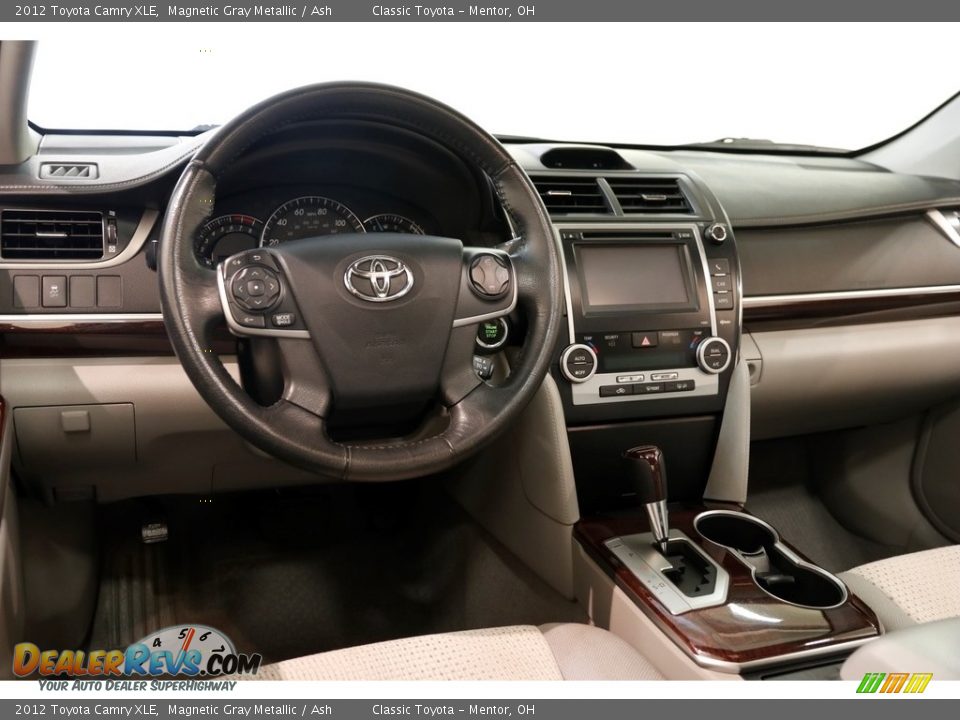 2012 Toyota Camry XLE Magnetic Gray Metallic / Ash Photo #6