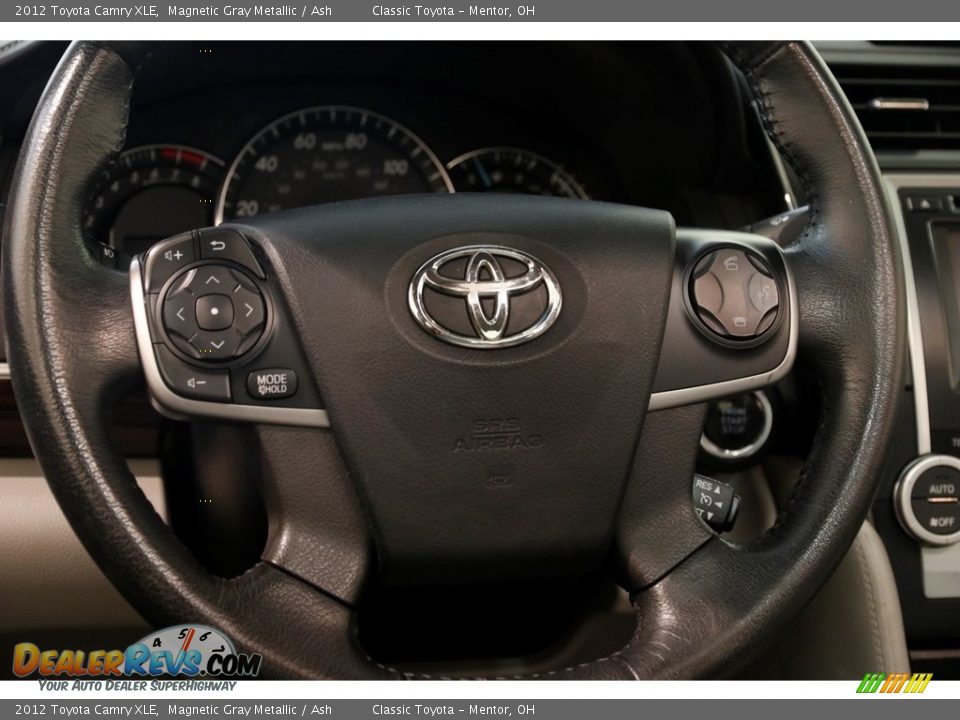 2012 Toyota Camry XLE Magnetic Gray Metallic / Ash Photo #7