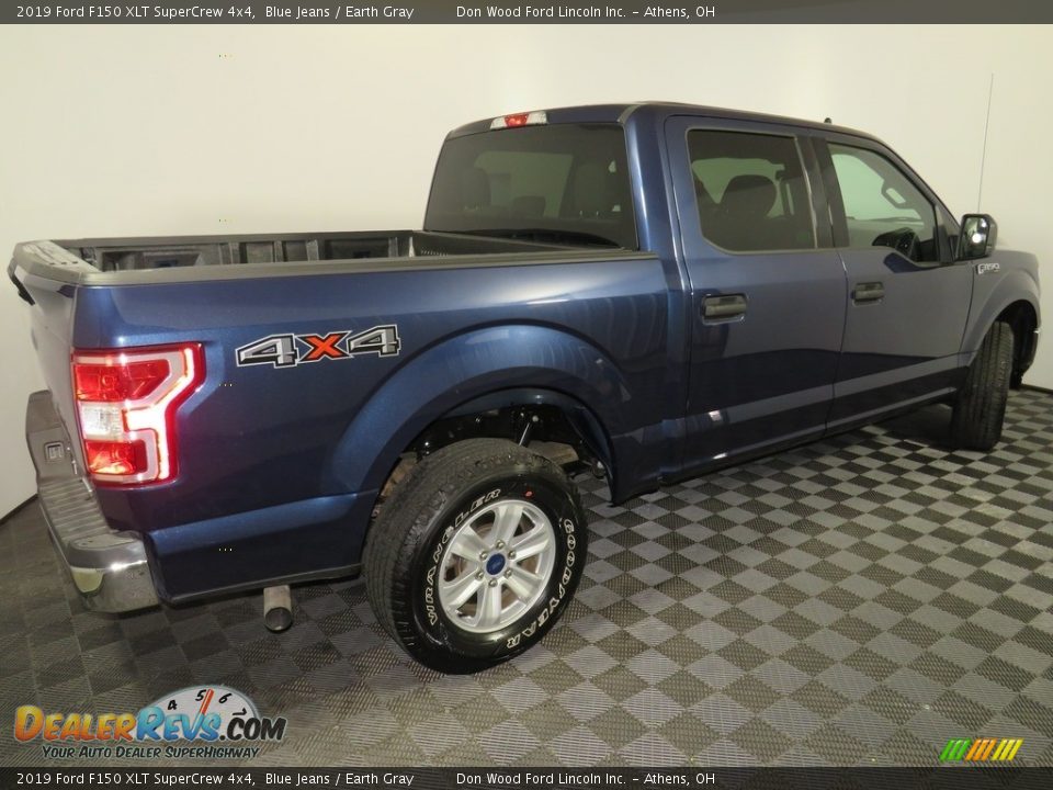 2019 Ford F150 XLT SuperCrew 4x4 Blue Jeans / Earth Gray Photo #15