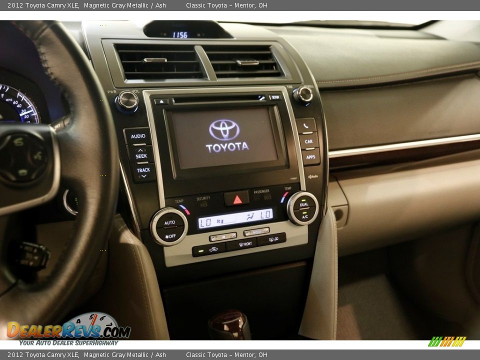 2012 Toyota Camry XLE Magnetic Gray Metallic / Ash Photo #9
