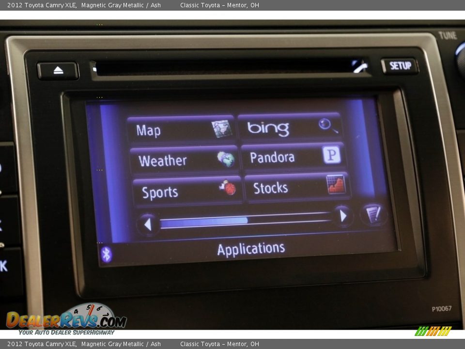 2012 Toyota Camry XLE Magnetic Gray Metallic / Ash Photo #10