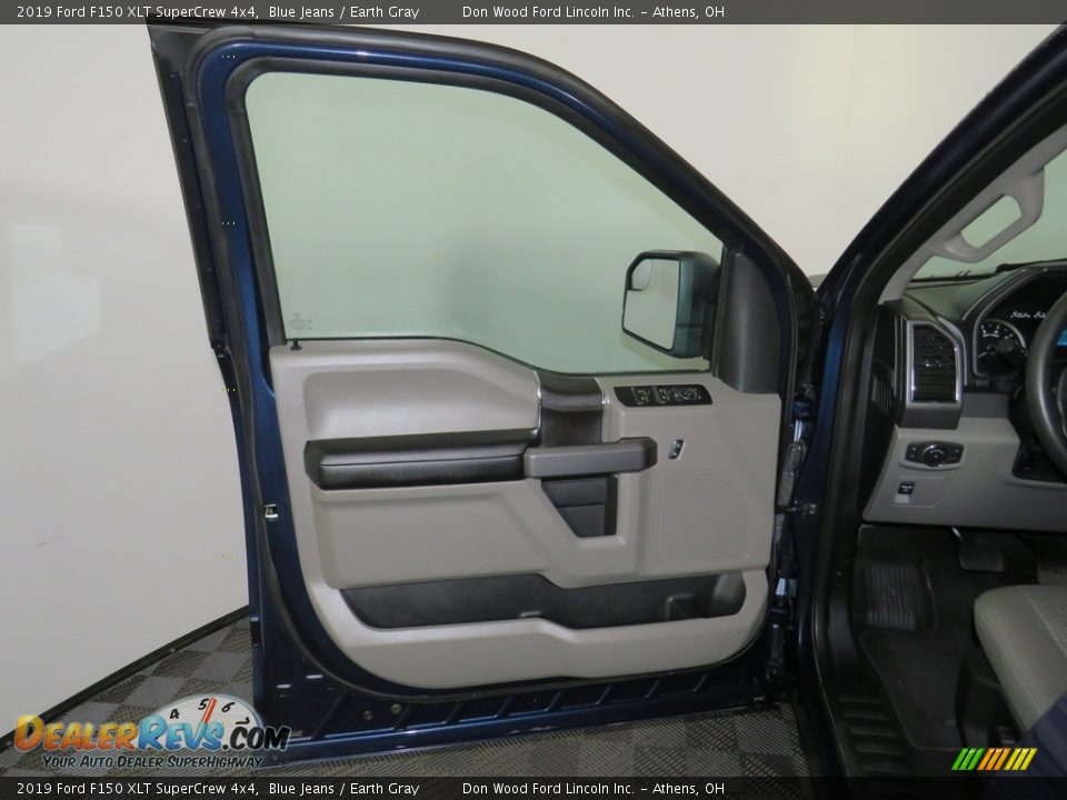 2019 Ford F150 XLT SuperCrew 4x4 Blue Jeans / Earth Gray Photo #17