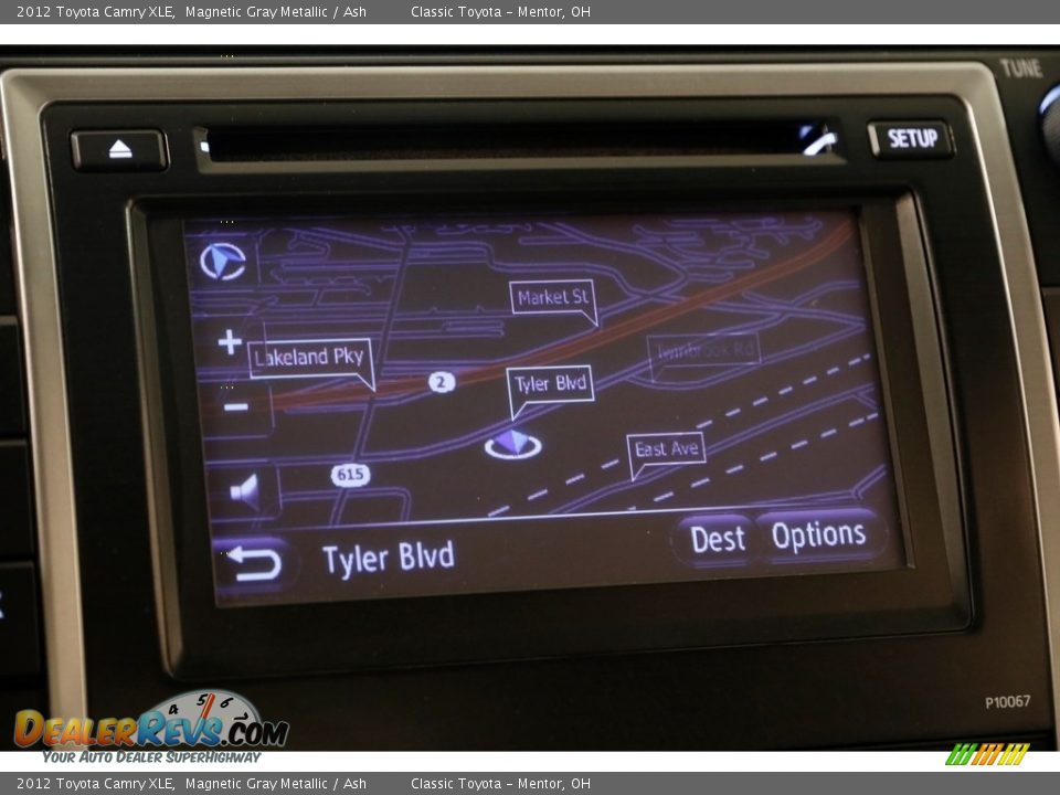 2012 Toyota Camry XLE Magnetic Gray Metallic / Ash Photo #12