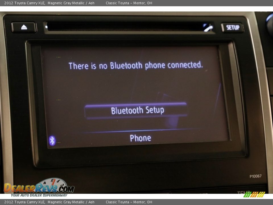 2012 Toyota Camry XLE Magnetic Gray Metallic / Ash Photo #13