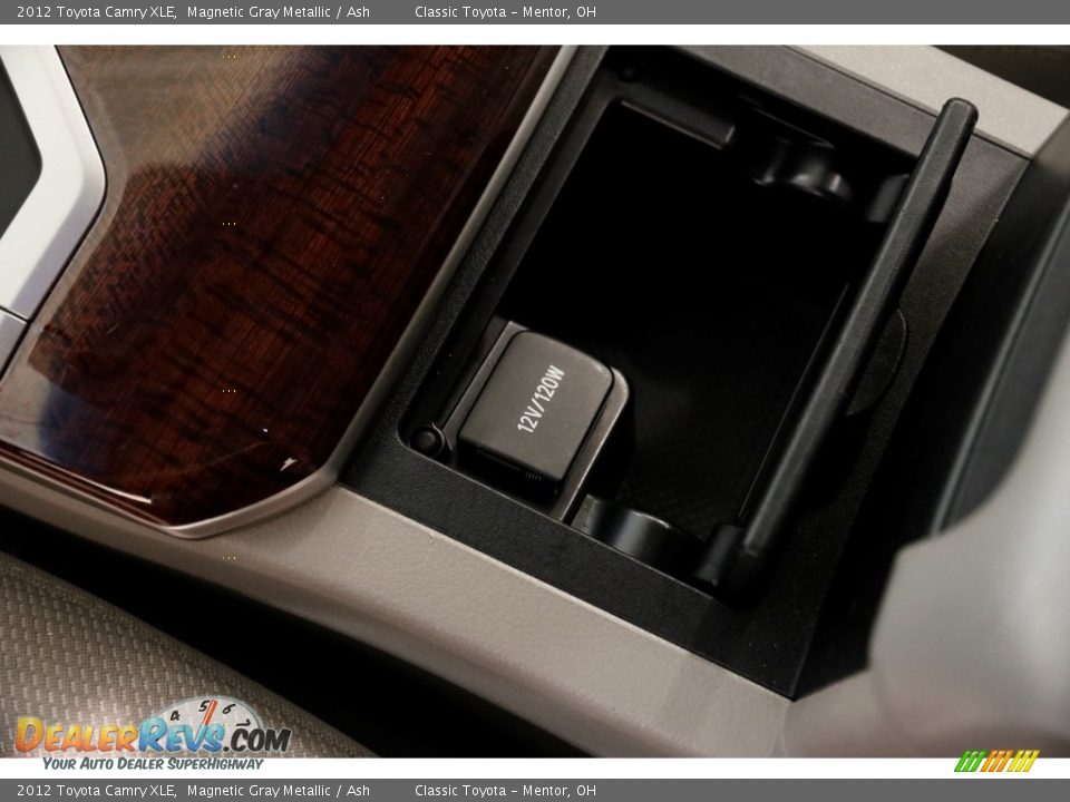 2012 Toyota Camry XLE Magnetic Gray Metallic / Ash Photo #15